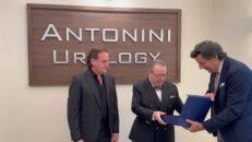 Award of Merit Prof. S. Wilson - Infrapubic Penile Implant. Antonini Urology - Rome, Milan and Madrid