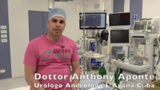 Testimonianza del Dottor Anthony Aponte: Urologo Andrologo - L'Avana, Cuba