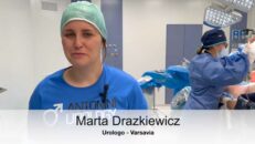 Marta Drazkiewicz, testimonial Antonini Urology Infrapubic Approach